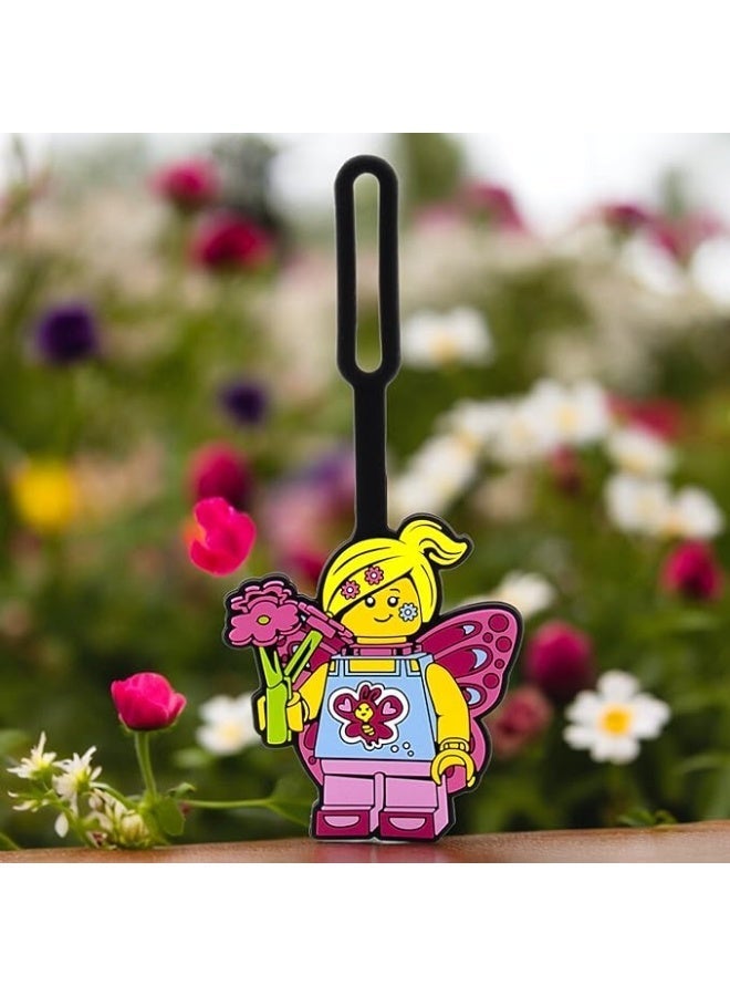 Lego Butterfly Girl Silicone Bag Tag - Image 5
